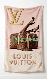Louis Vuitton Throw Blankets